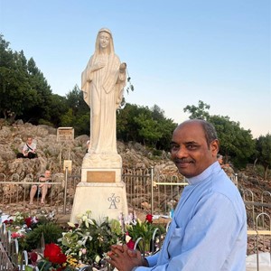 Posjet indijskog postulatora za kauzu sluge Božjega o. Ante Gabrića